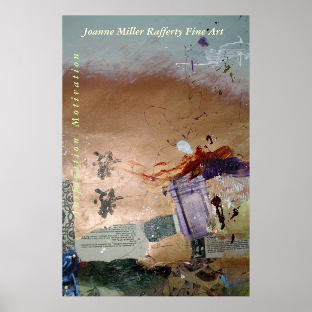 Póster Poster de motivación de inspiración (Frente)