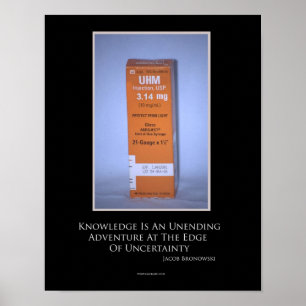 Póster Poster de motivación de Uhm