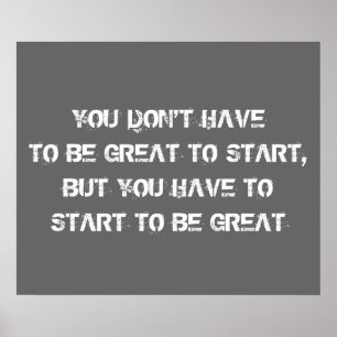 Póster Poster de motivación del entrenamiento