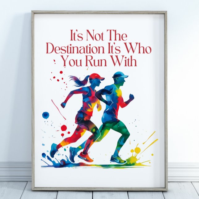 Póster Poster de motivación en ejecución, regalo perfecto (Subido por el creador)
