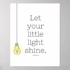 Póster Poster de motivación inspiradora en aula