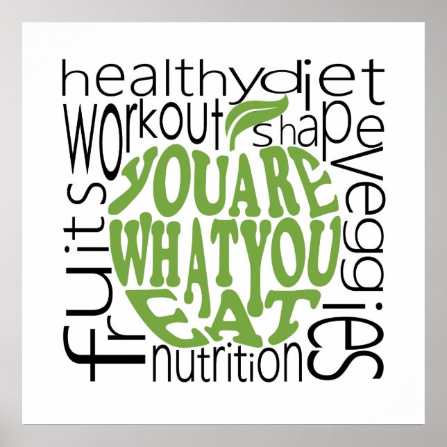 Póster Poster de motivación para la aptitud física (Frente)