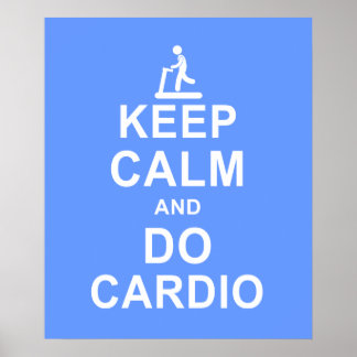 Póster Poster de Motivación para mantener la calma y hace