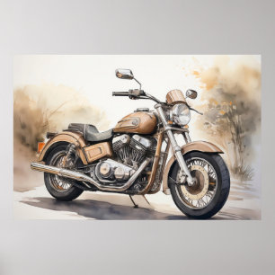 Póster Poster de motocicletas