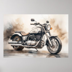 Póster Poster de motocicletas