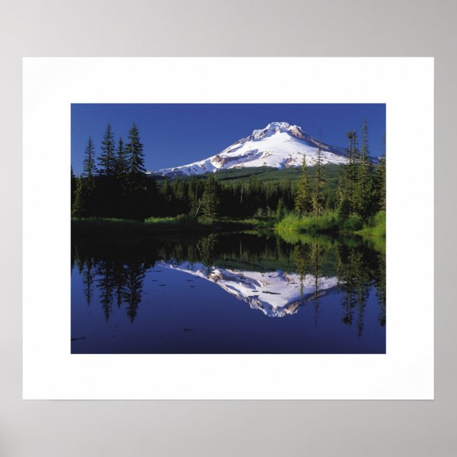 Póster Poster de Mount Hood Oregon (Frente)