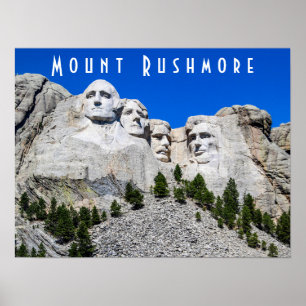 Póster Poster de Mount Rushmore