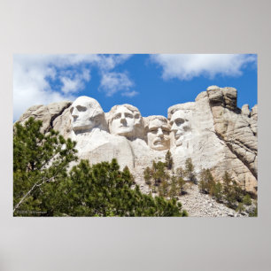 Póster Poster de Mount Rushmore