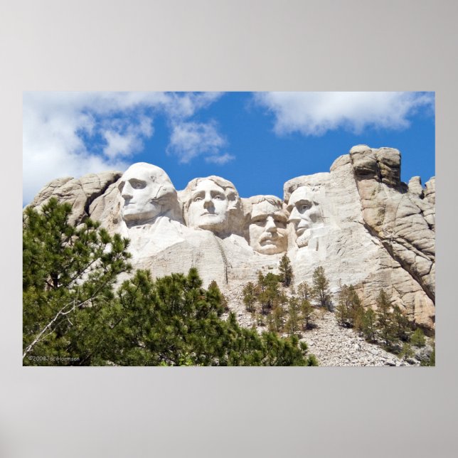 Póster Poster de Mount Rushmore (Frente)