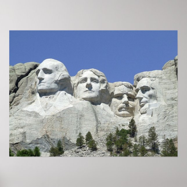 Póster Poster de Mount Rushmore (Frente)