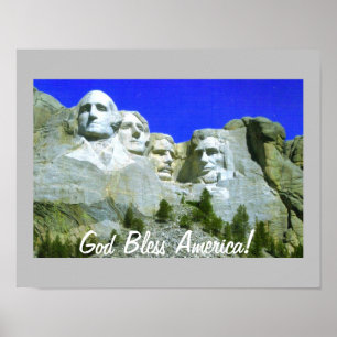 Póster Poster de Mount Rushmore