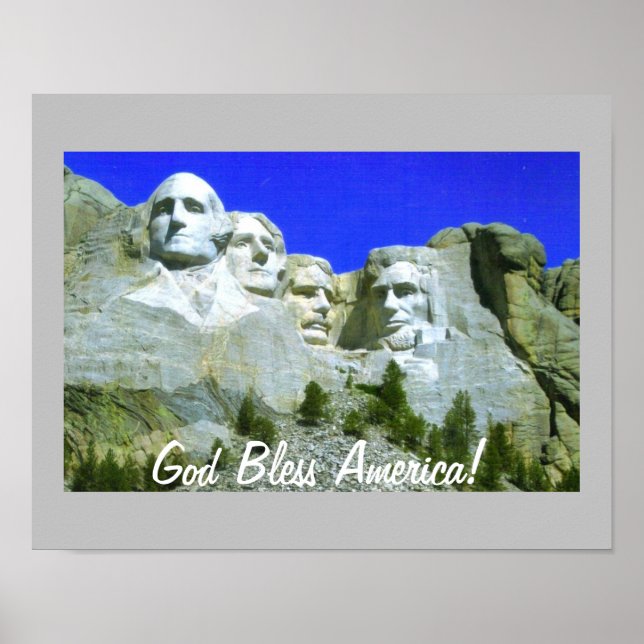 Póster Poster de Mount Rushmore (Frente)