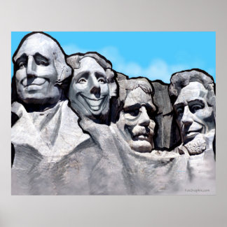 Póster Poster de Mount Rushmore