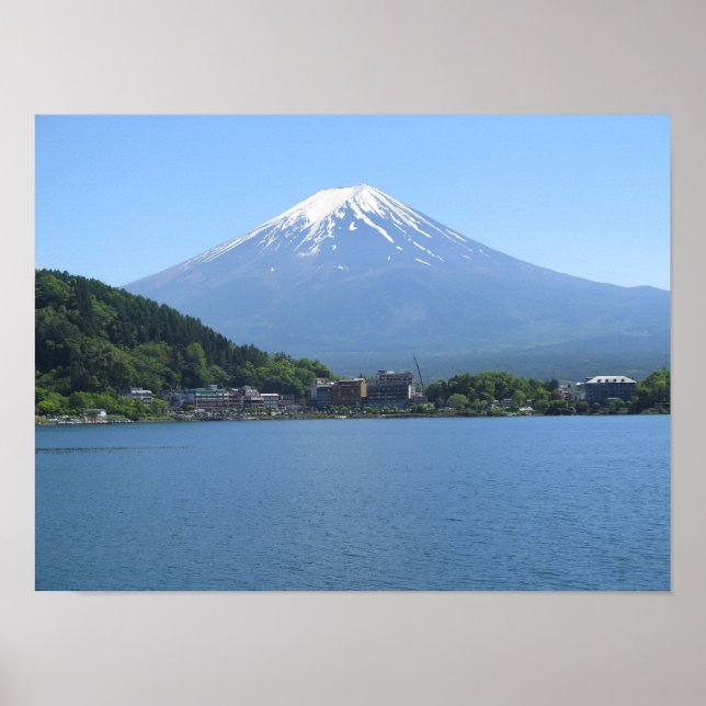 Póster Poster de Mt Fuji Japón (Frente)