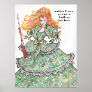 Póster Poster de Mujeres del Sur