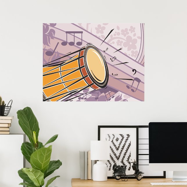 Póster Poster de música Bongo Drum (Subido por el creador)