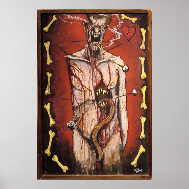 Póster poster de "My Guts" de Angry Johnny (Frente)