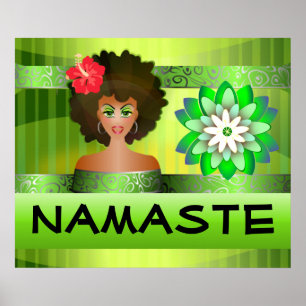 Póster Poster de Namaste