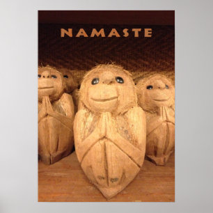 Póster Poster de Namaste