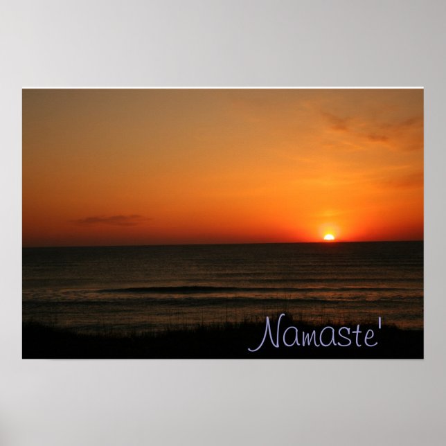 Póster Poster de Namaste' Beach Sunrise (Frente)