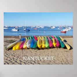 Póster Poster de Nantucket Kayaks