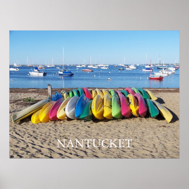 Póster Poster de Nantucket Kayaks (Frente)