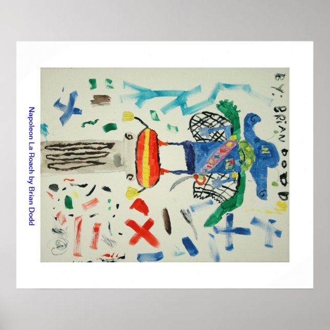 Póster Poster de Napoleón La Roach (Frente)