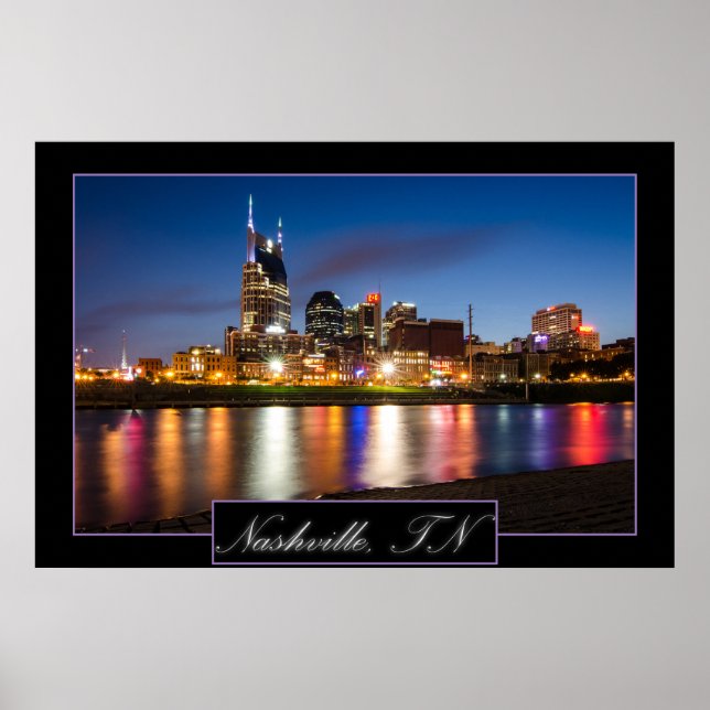 Póster Poster de Nashville Skyline (Frente)