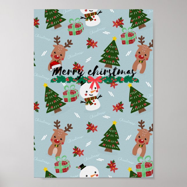 Póster poster de navidades (Frente)