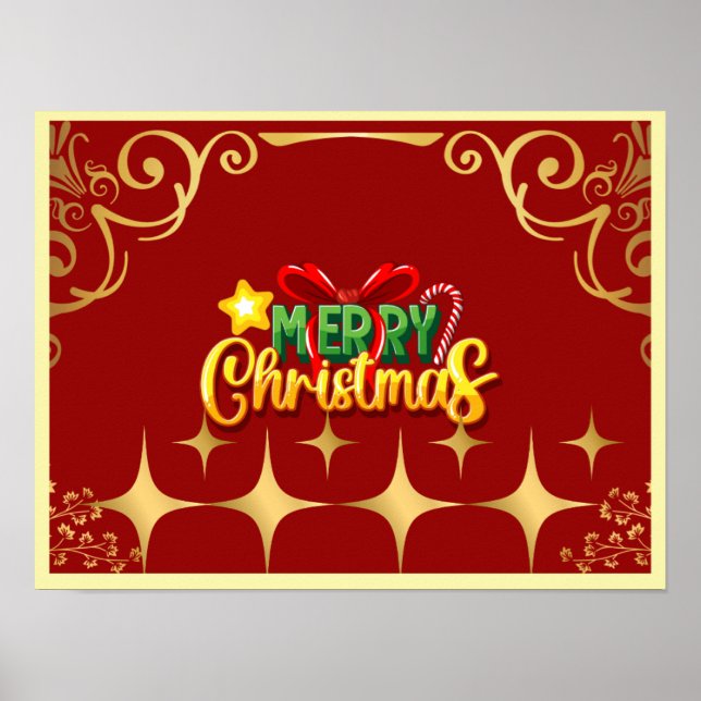 Póster poster de navidades (Frente)