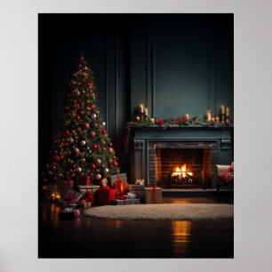 Póster Poster de Navidades acogedores
