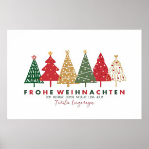 Póster Poster de Navidades de Familie Langemeyer