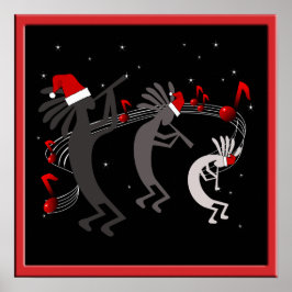 Póster Poster de Navidades de Kokopelli