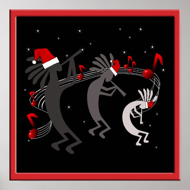 Póster Poster de Navidades de Kokopelli (Frente)