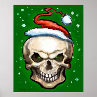 Póster Poster de Navidades de la Cráneo del Mal