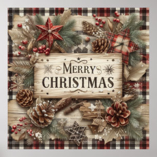 Póster Poster de Navidades de país