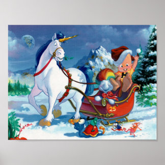 Póster Poster de Navidades de personalizados de cuentas