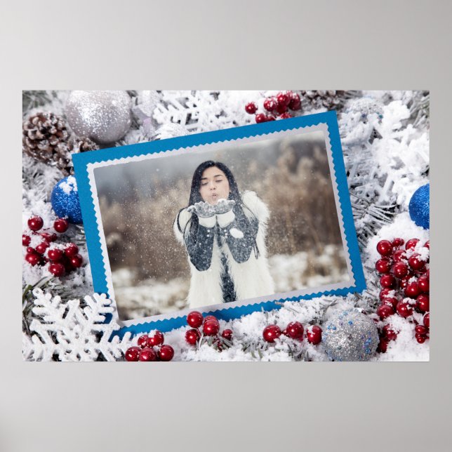 Póster POSTER de Navidades de personalizados FOTOGRÁFICOS (Frente)