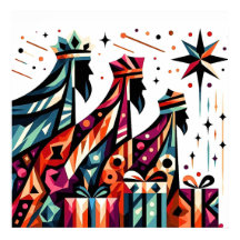 Poster de Navidades de sabios