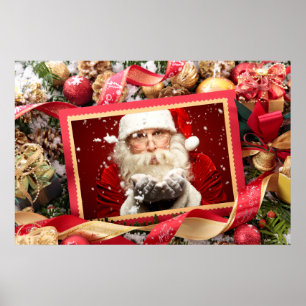 Póster Poster de Navidades personalizados de fotos de San