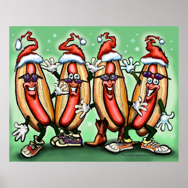Póster Poster de Navidades Wiener (Frente)