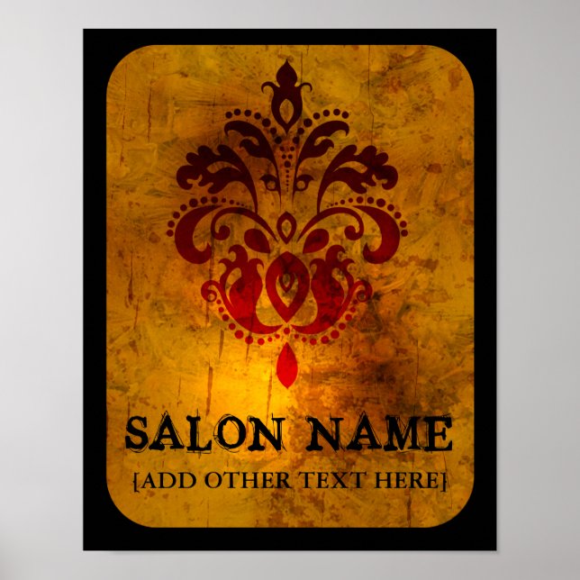 Póster Poster de negocios moderno de gama alta (Frente)