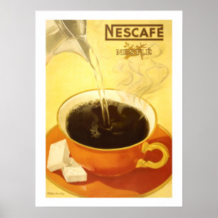 Póster Poster de Nescafe