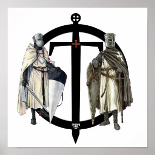 Póster Poster de Neues Logo der Templer