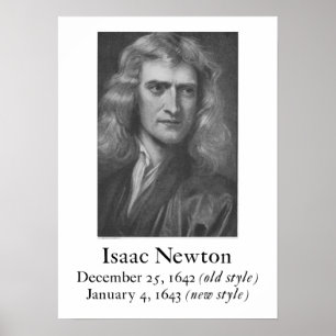 Póster Poster de Newton