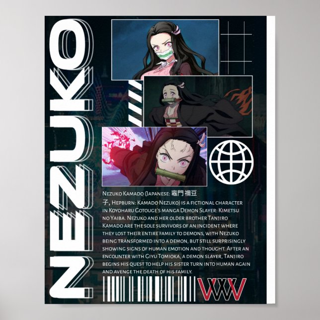 Póster Poster de Nezuko (Frente)
