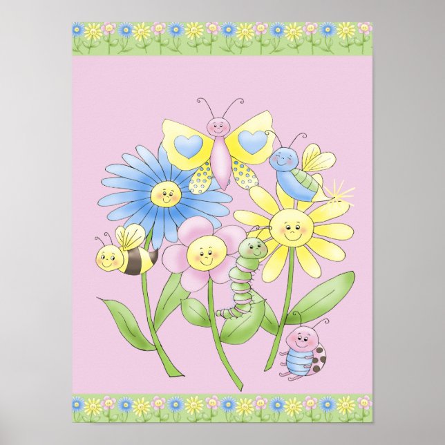 Póster Poster de niños FunBugs (Frente)