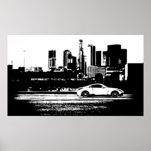Póster Poster de Nissan 350z