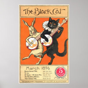 Póster Poster de no. 2 del gato negro