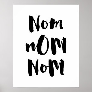 Póster Poster de Nom Nom Nom
